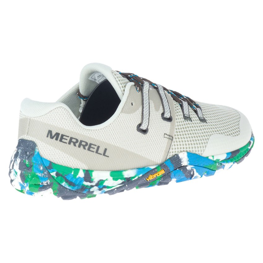 Basket Merrell Trail Glove 6 Eco Grise/Vert Femme | J.V.YSCG